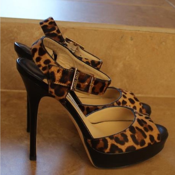 Jimmy Choo Leopard Platforms - Picture 5 of 9